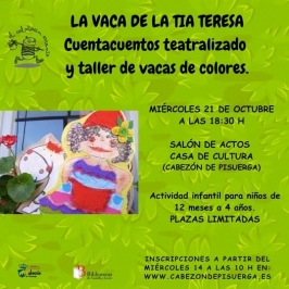 "La vaca de la tía Teresa" en Cabezón de Pisuerga