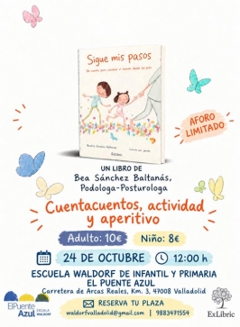 "Cuentacuentos, actividad y aperitivo" en el Puente Azul