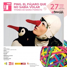 Títeres de María Parrato presenta “Ping. El pájaro que no sabía volar”