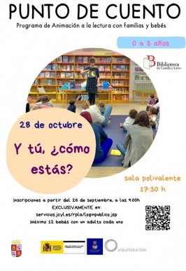 “Punto de cuento” en la Biblioteca Publica de Castilla y León