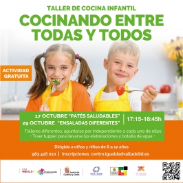 Taller "Cocinando entre todas y todos" en el Centro Municipal de Igualdad