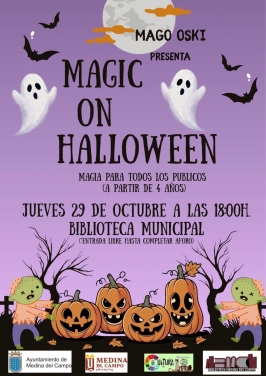 Mago Oski y Habichuela Cuentacuentos presenta “Magic on Halloween
