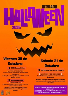 Halloween 2026 en Serrada