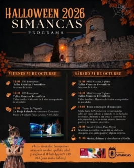Halloween 2026 en Simancas