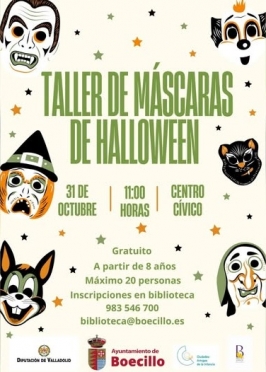 Taller de Máscaras en Boecillo