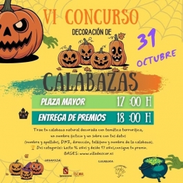 Decoración de Calabazas en Íscar