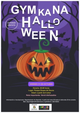 Gymkana Halloween