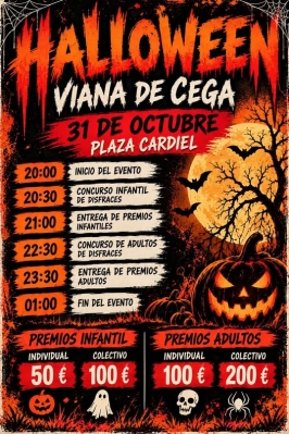 Halloween 2026 en Viana de Cega 