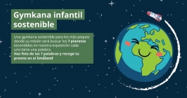 Gymkana infantil sostenible en Ikea