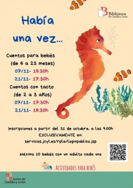 "Había una vez... cuentos" en la Biblioteca Pública de Castilla y León