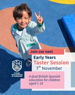 "Early Years Taster Session" Colegio Internacional de Valladolid "Early Years Taster Session" Colegio Internacional de Valladolid