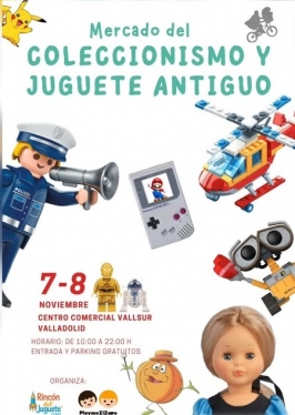 Mercado de Coleccionismo y Juguete Antiguo en Vallsur