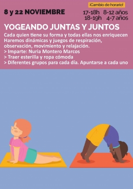 "Yogueando juntas y juntos" en el Centro Municipal de Igualdad