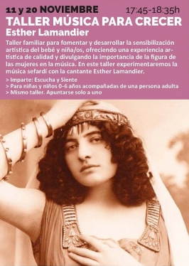 Taller de música para crecer en el Centro Municipal de Igualdad