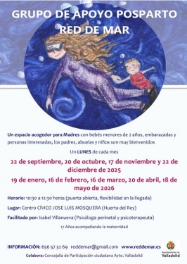 Reunión: "Grupo de apoyo al posparto"