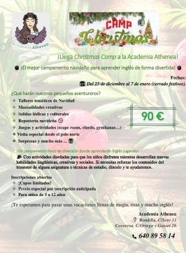 "Christmas Camp" en Academia Athenea