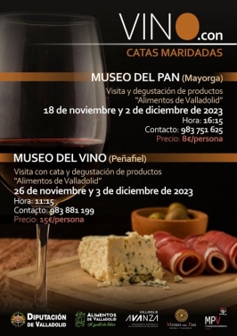 “Catas maridadas” en el Museo del Pan de Mayorga