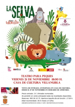 Teloncillo Teatro presenta “La Selva” en Villanubla