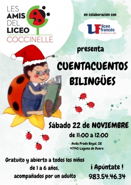 Cuentacuentos bilingües en el Liceo Francés de Laguna de Duero