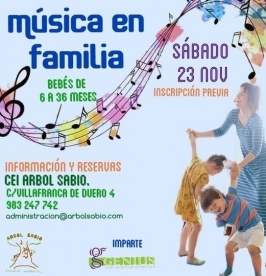 Música en familia en Árbol Sabio
