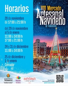 VIII Mercado Artesanal Navideño en Valladolid 