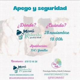 Escuelita de padres "Apego y seguridad" en Mamá Kokeshi