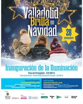 Inauguración de la Iluminación Navideña en Valladolid