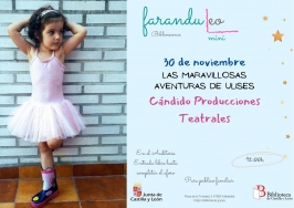 Cándido Producciones Teatrales presenta "Las aventuras de Ulises" en la Biblioteca Pública de Castilla y León
