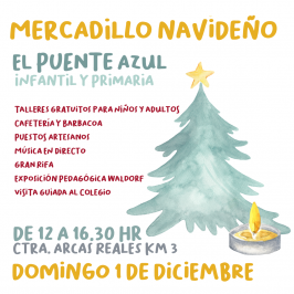 Mercadillo Navideño en el Puente Azul