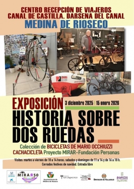 Exposición "Historia sobre dos ruedas" en Medina de Rioseco