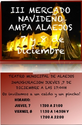Mercado Navideño en Alaejos