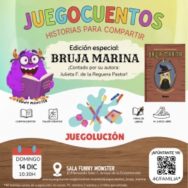 Juegocuentos: "Bruja Marina" en Arroyo de la Encomienda