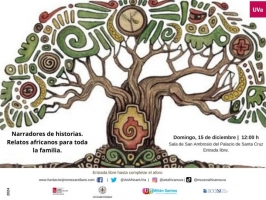Narradores de historias en el Museo de Arte Africano Arellano Alonso