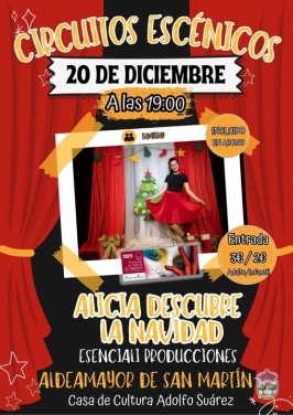Esenciali Producciones presenta "Alicia descubre la Navidad"