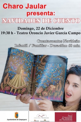Charo Jaular presenta "Navidades de cuento" en Campaspero 