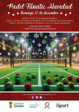 Padel Fanatic Navidad en Zaratán