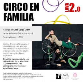 Circo en familia en el LAVA