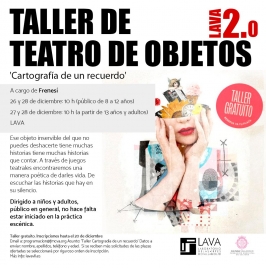 Taller de Teatro de Objetos en el LAVA