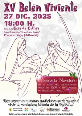 Belén Viviente en Fresno el Viejo