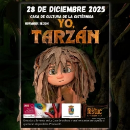 Festuc Teatre presenta "Yo Tarzán" en la Cistérniga
