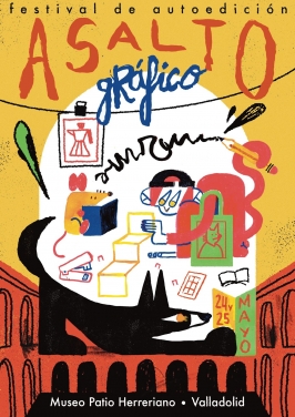 Talleres infantiles "Asalto Gráfico" en el Museo Patio Herreriano