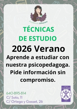 "Técnicas de estudio" en Academia Athenea