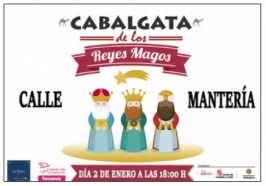 Cabalgata en la Calle Mantería