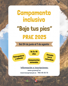 “Bajo tus pies” Campamentos Inclusivos del PRAE 