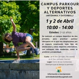 Campus Parkour y deportes alternativos