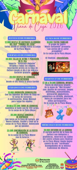 Carnaval 2026 en Viana de Cega