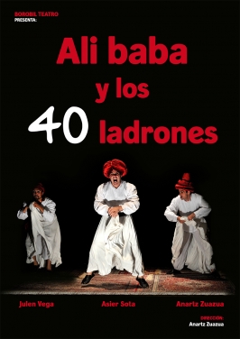 Borobil Teatroa presenta “Alí Babá y los 40 ladrones”