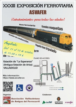 Ampliación de la XXXIII Exposición Ferroviaria