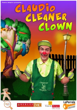 Atópico Teatro presenta 'Claudio Cleaner Clown' en Cuéllar