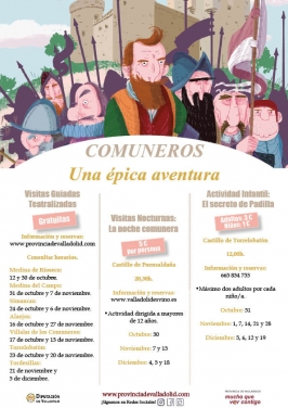 Visita guiada teatralizada "Comuneros, una épica aventura" en Medina de Rioseco